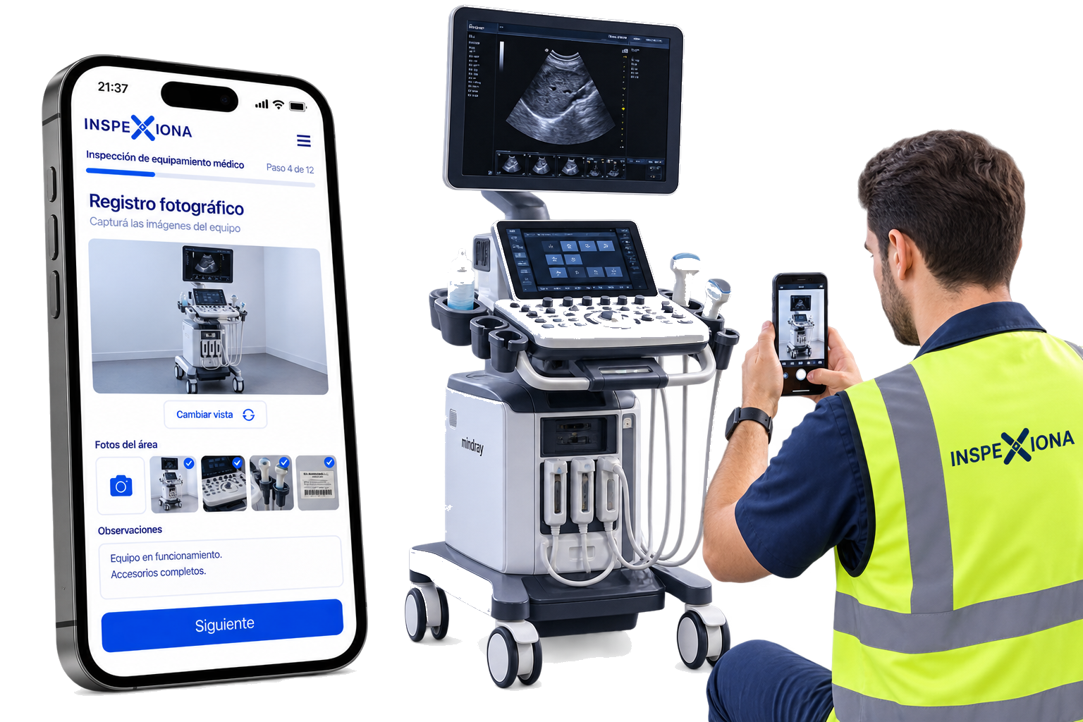 Inspección digital de Equipamiento Médico