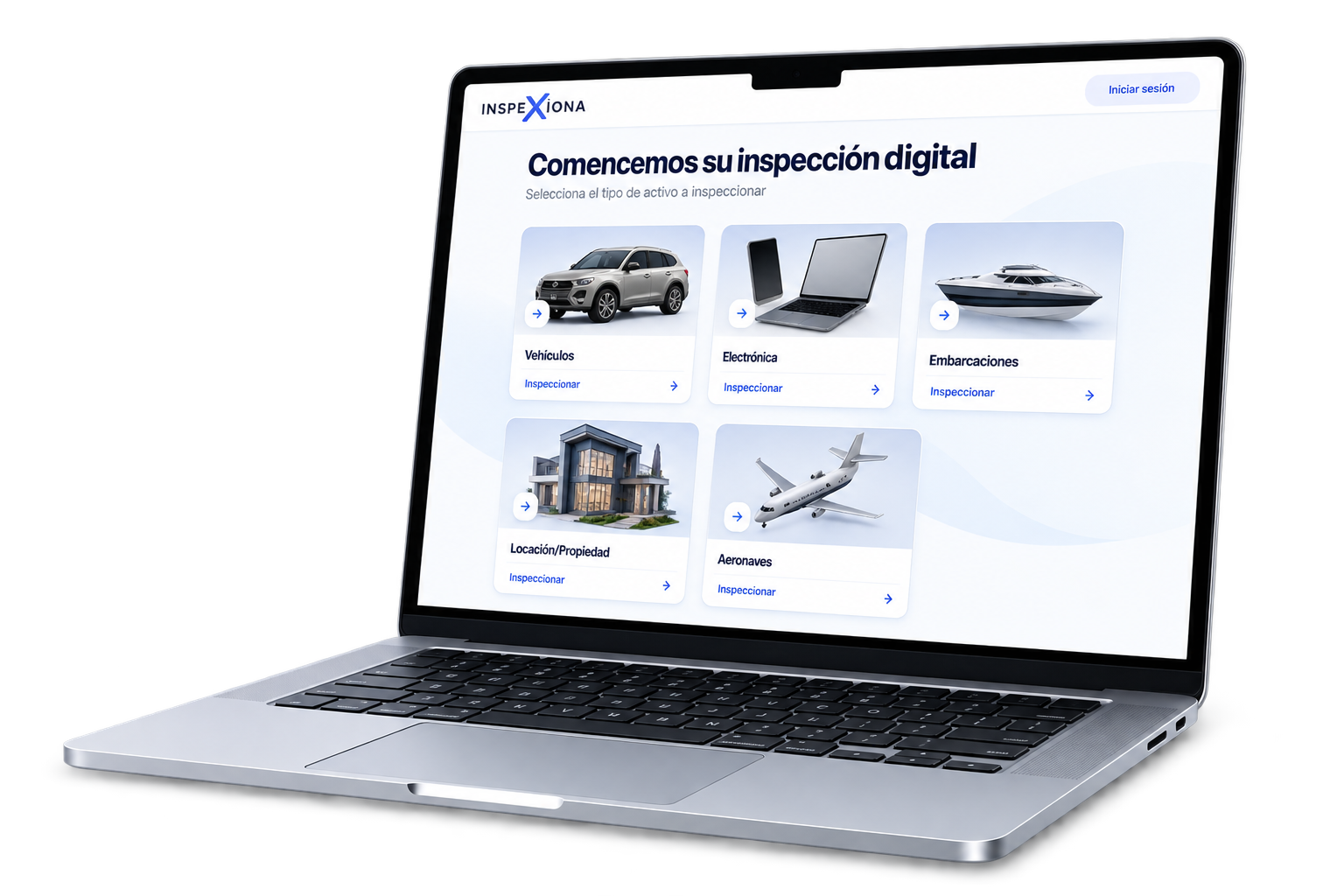 Consola de administración corporativa e implementación para InspeXiona