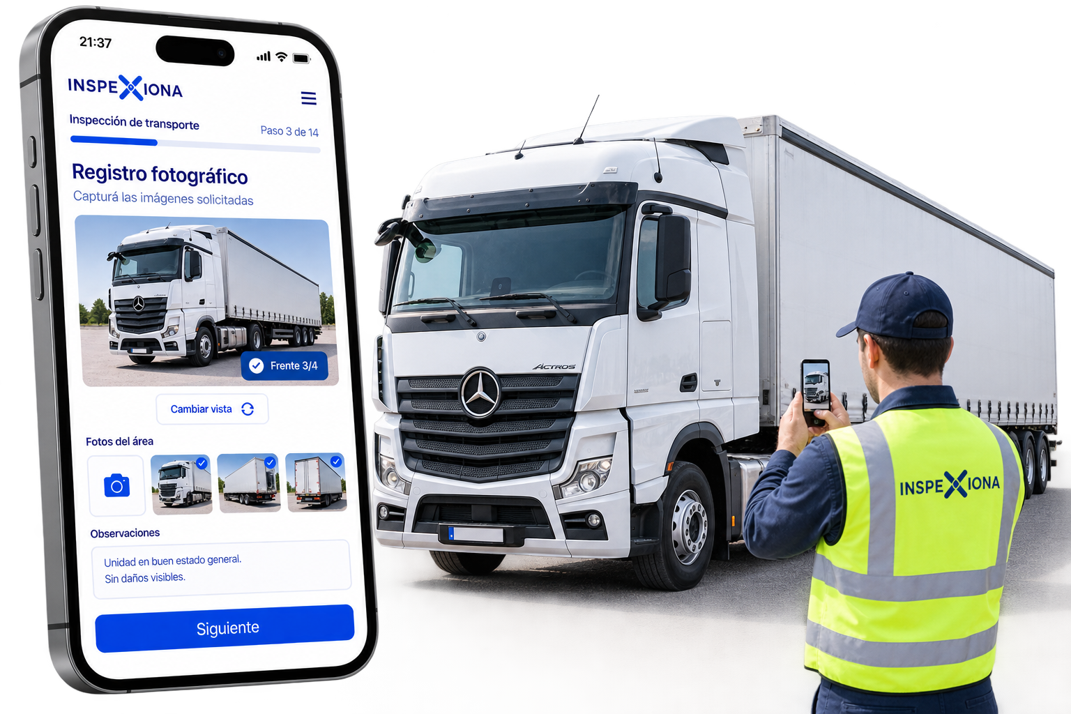 Inspección digital de Transporte y Cargas